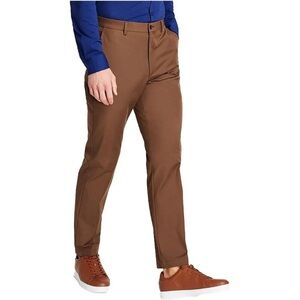 Michael Kors Major Classic Fit Stretch Light Brown Chinos Dress Pants - NWT